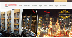 Desktop Screenshot of hotelpurohitlodge.com